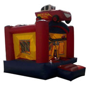bouncer inflatable car